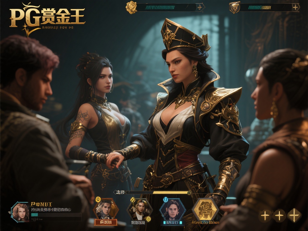 PG赏金女王不仅在游戏玩法上进行了深度设计，其剧情